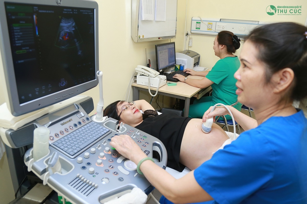 Khám thai giai đoạn đầu tại Bệnh viện Thu Cúc