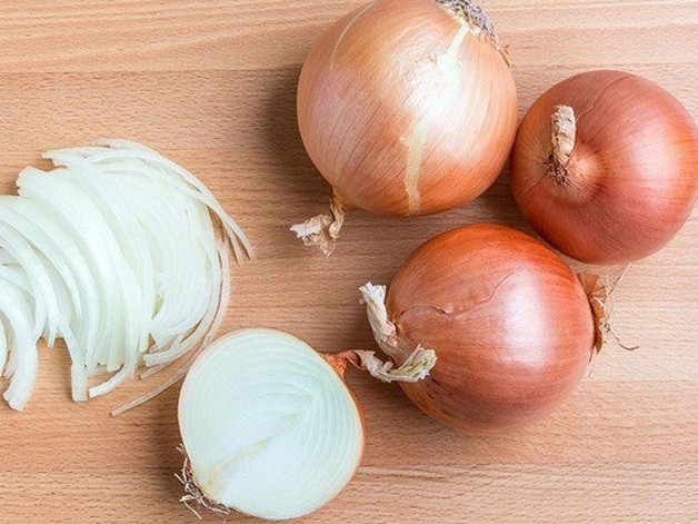 thực phẩm gây đầy hơi hành tây