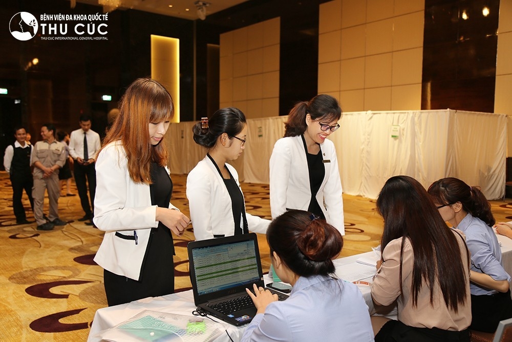BV Thu Cúc khám sức khỏe định kỳ cho Khách sạn JW Marriott