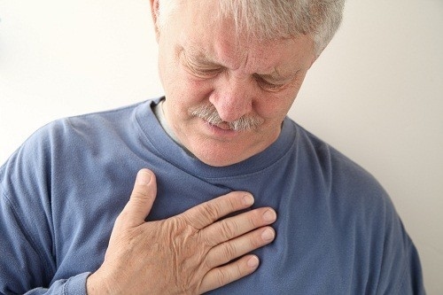 Chúng ợ nóng gây ra triệu chứng đau rát sau xương ức.