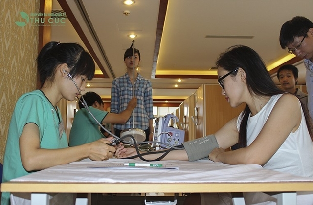 Khám sức khỏe công ty Lotte tại Thu Cúc TCI