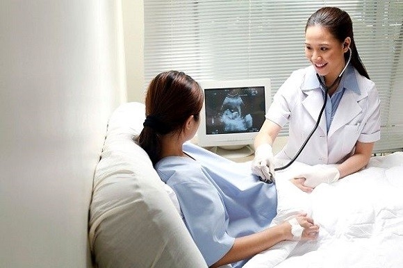 Siêu âm chụp lại hình ảnh của thai nhi
