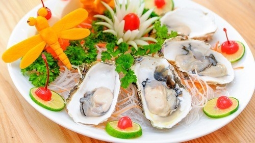Các loại hải sản có chứa hàm lượng sắt rất cao