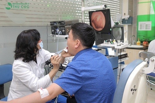 Hình ảnh ung thư vòm họng giai đoạn đầu có thể được phát hiện nhờ nội soi, siêu âm.