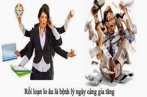 Áp lực công việc khiến tỷ lệ người mắc rối loạn lo âu gia tăng
