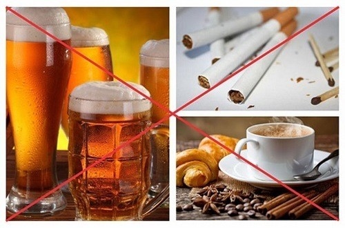 Dùng nhiều chất kích thích trước khi ngủ dễ gây đau đầu khi thức dậy