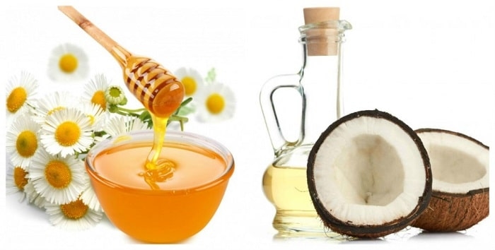 dầu dừa và mật ong giúp làm đẹp da hiệu quả