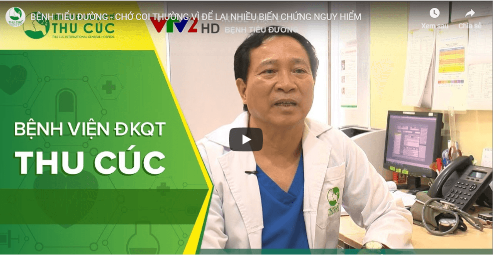 VTV2: Bệnh tiểu đường &#8211; hiểu thế nào cho đúng