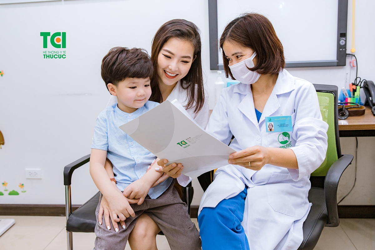 Phòng khám Thu Cúc ở Trần Duy Hưng có khám cho trẻ em không?