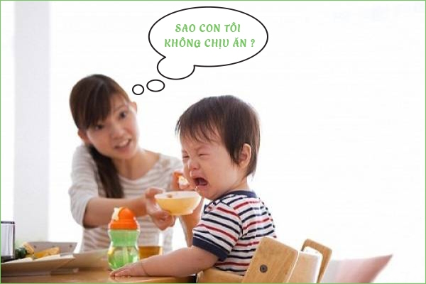 sai lầm khi cho bé ăn dặm 