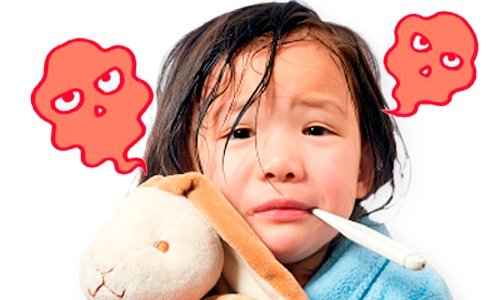 Trẻ bị suy giảm miễn dịch thường có biểu hiện nhiễm trùng nặng, dai dẳng lâu khỏi. (ảnh minh họa)
