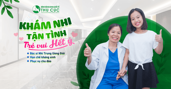 khám cho trẻ tại Thu Cúc vào chủ nhật