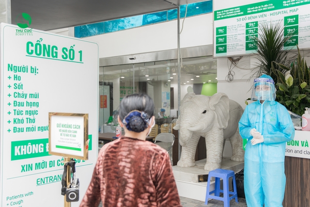 Bệnh viện Thu Cúc phòng chống dịch bệnh COVID-19