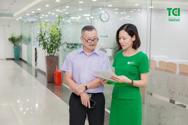 NSƯT Trần Đức khám sức khỏe tại Hệ thống Y tế Thu Cúc