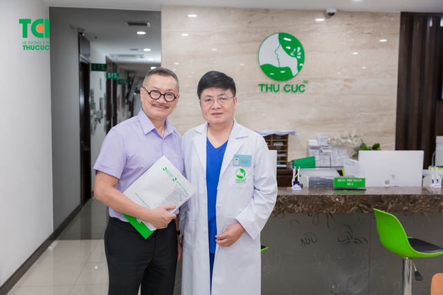 NSƯT Trần Đức khám sức khỏe tại Hệ thống Y tế Thu Cúc