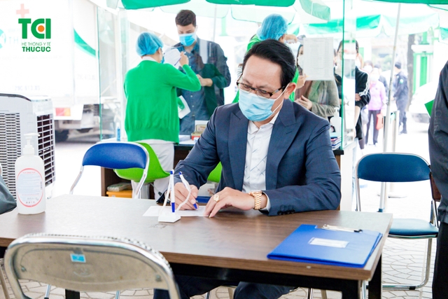 NSUT Hoàng Hải trải nghiệm thăm khám tại TCI