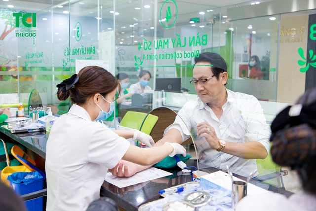 NSUT Hoàng Hải trải nghiệm thăm khám tại TCI