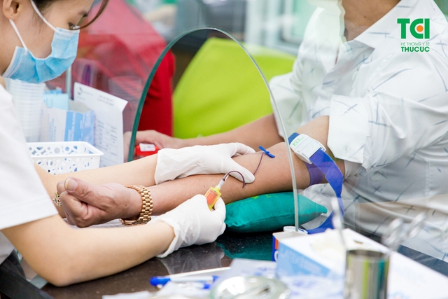 NSUT Hoàng Hải trải nghiệm thăm khám tại TCI