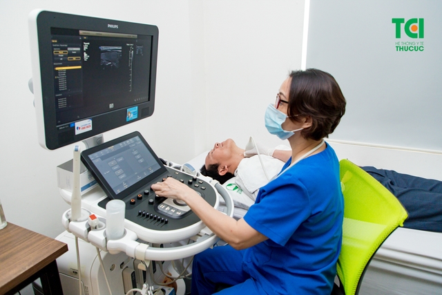 NSUT Hoàng Hải trải nghiệm thăm khám tại TCI