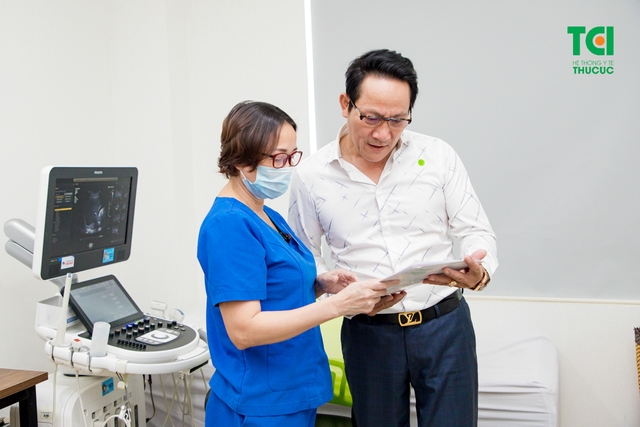 NSUT Hoàng Hải trải nghiệm thăm khám tại TCI