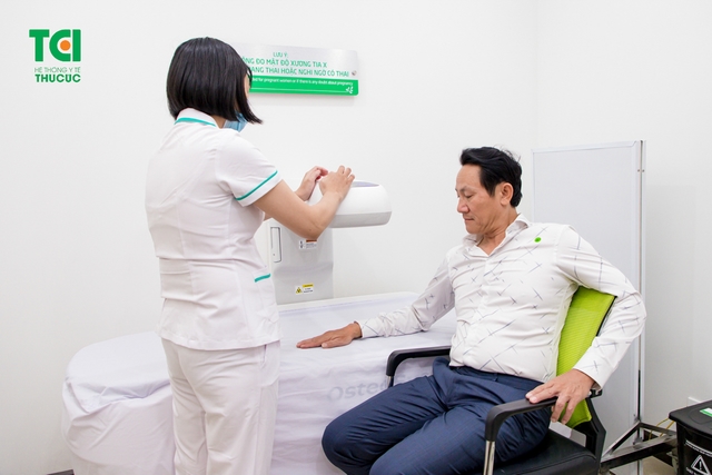 NSUT Hoàng Hải trải nghiệm thăm khám tại TCI