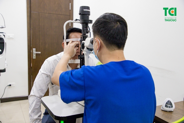 NSUT Hoàng Hải trải nghiệm thăm khám tại TCI