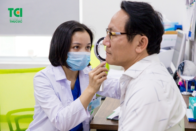 NSUT Hoàng Hải trải nghiệm thăm khám tại TCI