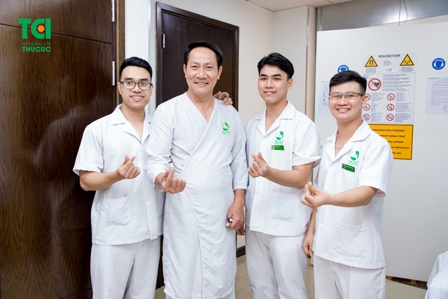 NSUT Hoàng Hải trải nghiệm thăm khám tại TCI