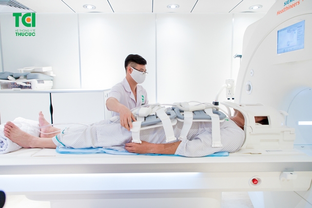NSUT Hoàng Hải trải nghiệm thăm khám tại TCI
