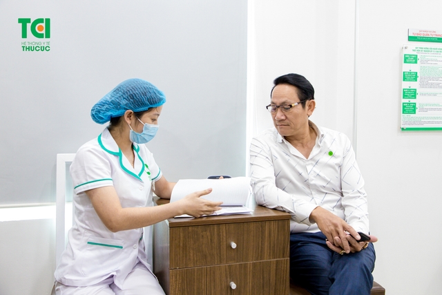 NSUT Hoàng Hải trải nghiệm thăm khám tại TCI