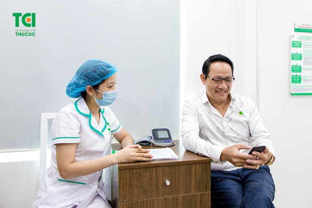 NSUT Hoàng Hải trải nghiệm thăm khám tại TCI