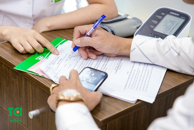 NSUT Hoàng Hải trải nghiệm thăm khám tại TCI
