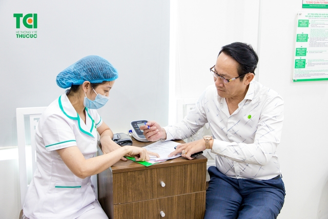 NSUT Hoàng Hải trải nghiệm thăm khám tại TCI