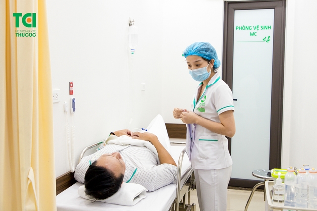 NSUT Hoàng Hải trải nghiệm thăm khám tại TCI