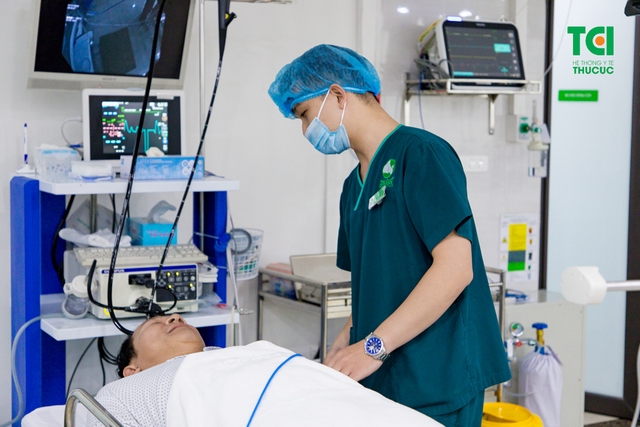 NSUT Hoàng Hải trải nghiệm thăm khám tại TCI