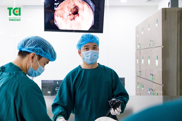 NSUT Hoàng Hải trải nghiệm thăm khám tại TCI