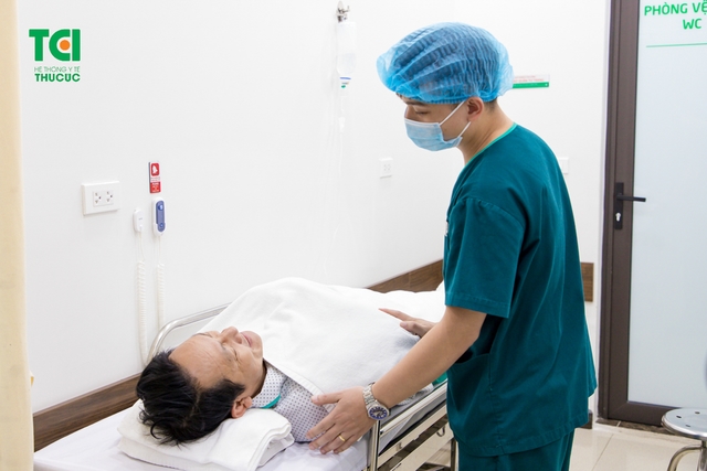 NSUT Hoàng Hải trải nghiệm thăm khám tại TCI