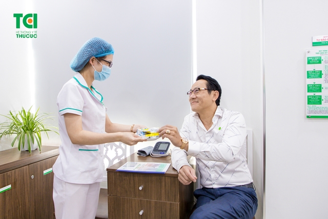 NSUT Hoàng Hải trải nghiệm thăm khám tại TCI