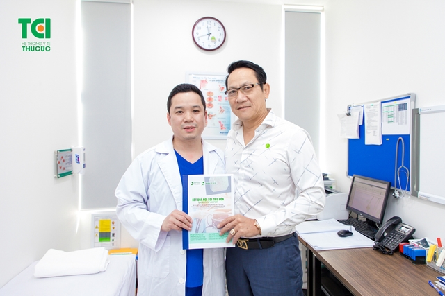 NSUT Hoàng Hải trải nghiệm thăm khám tại TCI