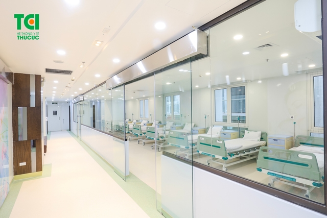 Không gian khoa sản tại Bệnh viện Thu Cúc