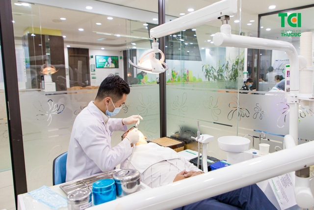 NSUT Hoàng Hải trải nghiệm thăm khám tại TCI