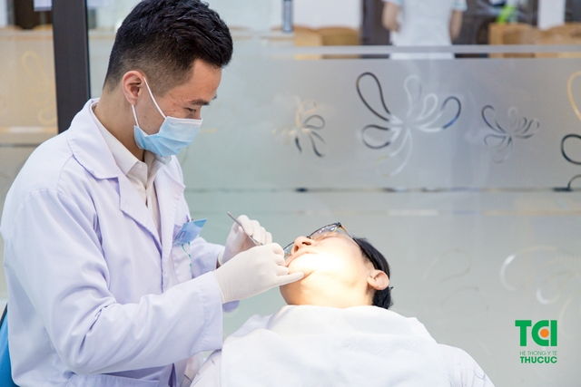 NSUT Hoàng Hải trải nghiệm thăm khám tại TCI