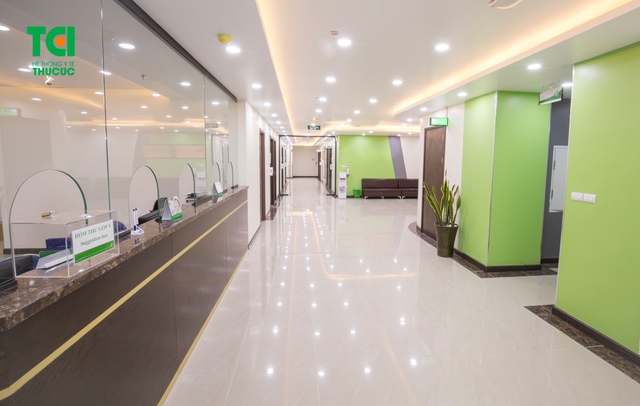 Không gian khoa sản tại Bệnh viện Thu Cúc