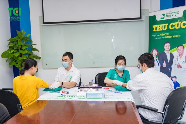Khám sức khỏe Công ty cổ phần đầu tư &amp; thương mại dịch vụ viễn thông Việt Vương