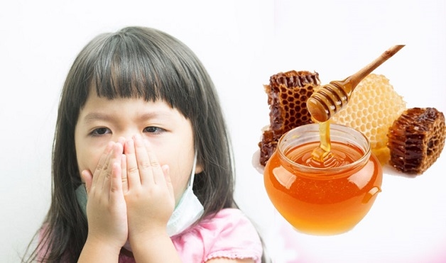 Mẹ có thể dùng mật ong để để làm giảm ho do viêm phế quản ở trẻ em. 