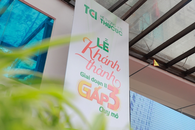 Tưng bừng khánh thành Bệnh viện giai đoạn 2 &#8211; Gấp 3 lần Quy mô