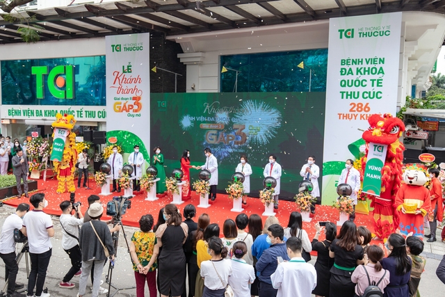 Tưng bừng khánh thành Bệnh viện giai đoạn 2 &#8211; Gấp 3 lần Quy mô