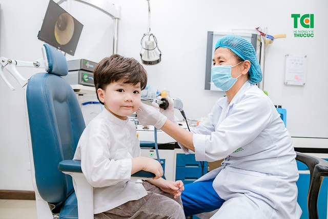 Khám sức khỏe định kỳ cho trẻ tại Hệ thống Y tế Thu Cúc TCI