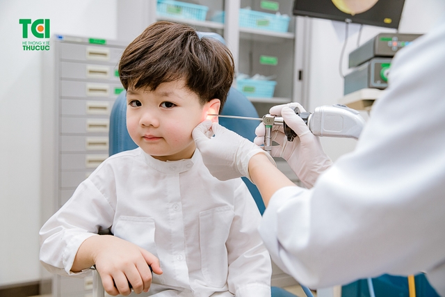 Khám sức khỏe định kỳ cho trẻ tại Hệ thống Y tế Thu Cúc TCI
