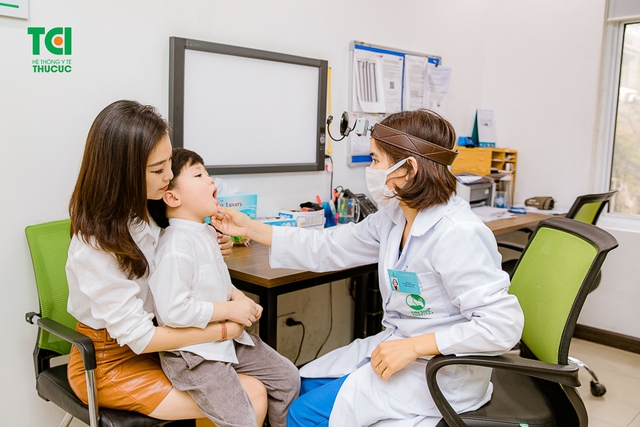 Khám sức khỏe định kỳ cho trẻ tại Hệ thống Y tế Thu Cúc TCI